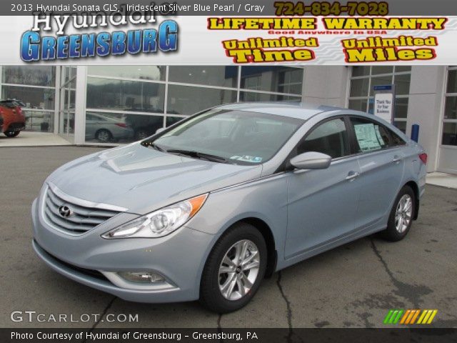 2013 Hyundai Sonata GLS in Iridescent Silver Blue Pearl