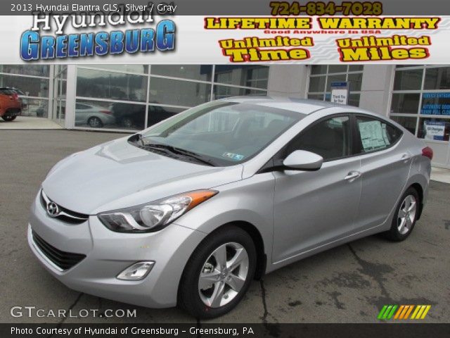 2013 Hyundai Elantra GLS in Silver