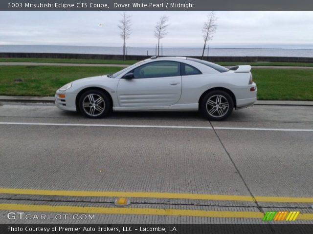 2003 Mitsubishi Eclipse GTS Coupe in Dover White Pearl