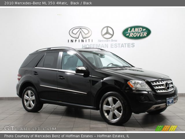 2010 Mercedes-Benz ML 350 4Matic in Black