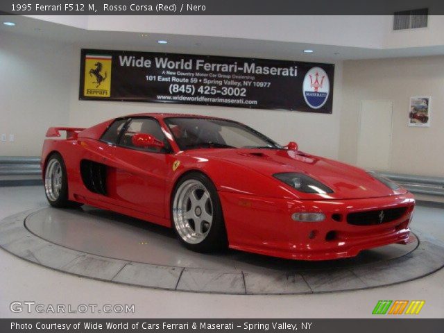 1995 Ferrari F512 M  in Rosso Corsa (Red)