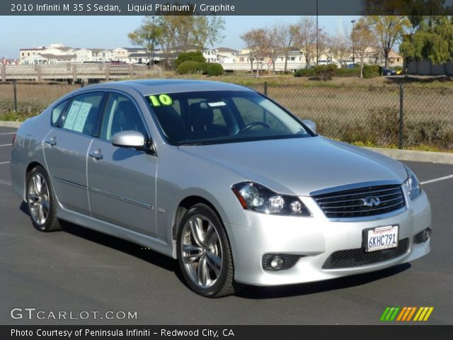 2010 Infiniti M 35 S Sedan in Liquid Platinum