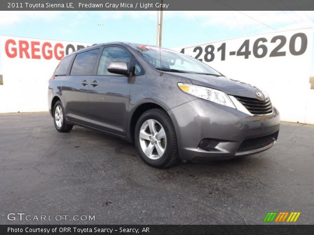 2011 Toyota Sienna LE in Predawn Gray Mica