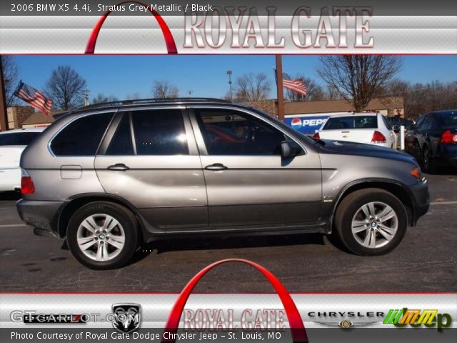 2006 BMW X5 4.4i in Stratus Grey Metallic