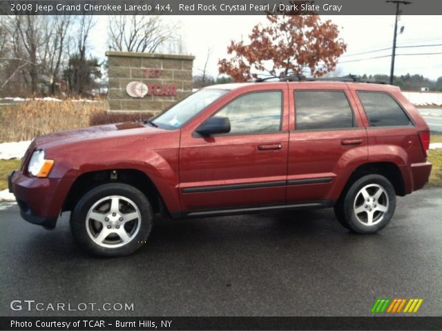 2008 Jeep Grand Cherokee Laredo 4x4 in Red Rock Crystal Pearl