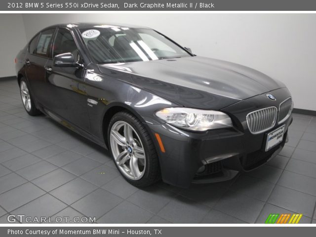 2012 BMW 5 Series 550i xDrive Sedan in Dark Graphite Metallic II