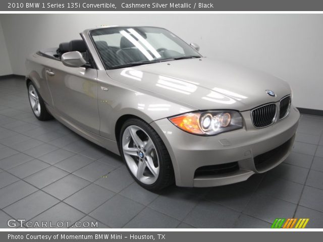 2010 BMW 1 Series 135i Convertible in Cashmere Silver Metallic