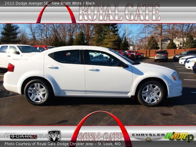 2013 Dodge Avenger SE in New Bright White