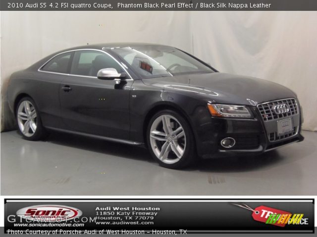2010 Audi S5 4.2 FSI quattro Coupe in Phantom Black Pearl Effect
