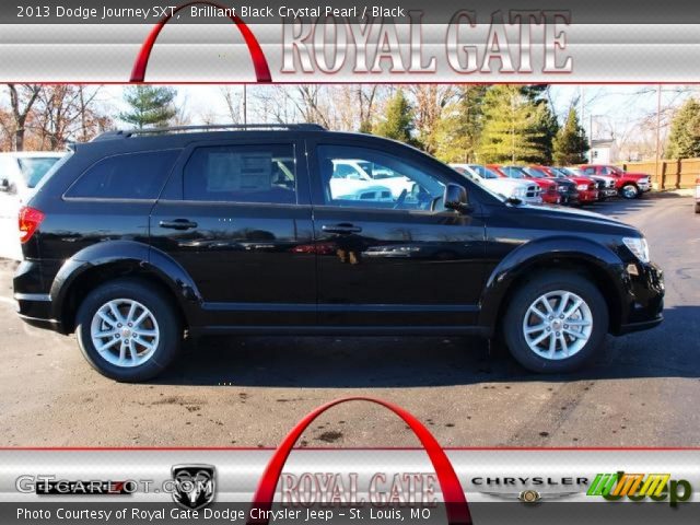 2013 Dodge Journey SXT in Brilliant Black Crystal Pearl