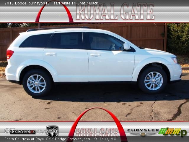 2013 Dodge Journey SXT in Pearl White Tri Coat