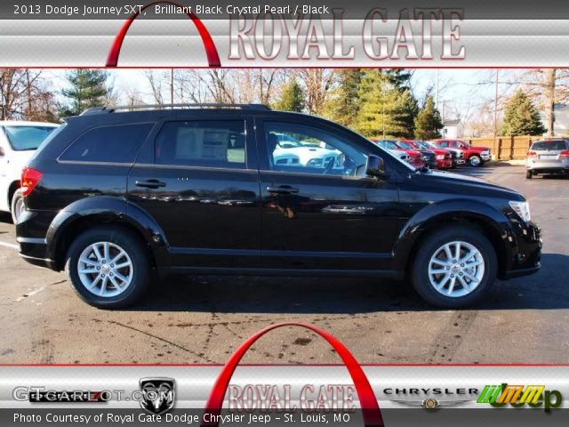 2013 Dodge Journey SXT in Brilliant Black Crystal Pearl