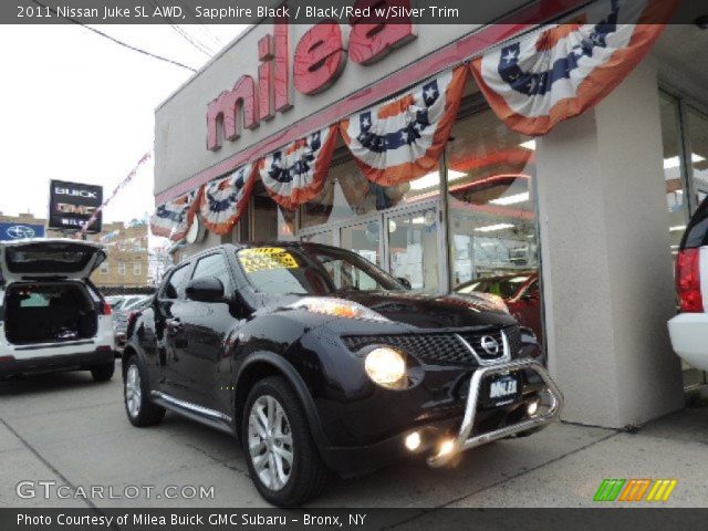 2011 Nissan Juke SL AWD in Sapphire Black