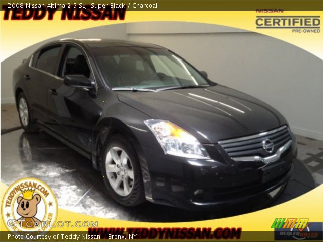 2008 Nissan Altima 2.5 SL in Super Black