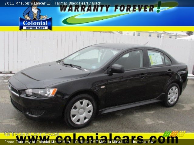 2011 Mitsubishi Lancer ES in Tarmac Black Pearl