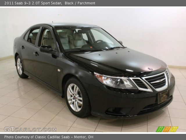2011 Saab 9-3 2.0T Sport Sedan in Black