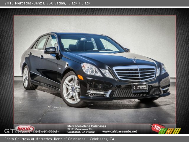 2013 Mercedes-Benz E 350 Sedan in Black