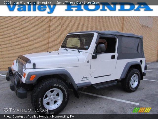 2005 Jeep Wrangler Unlimited 4x4 in Stone White