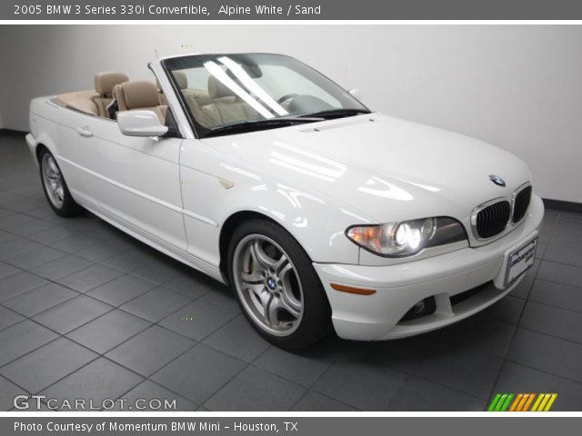 2005 BMW 3 Series 330i Convertible in Alpine White