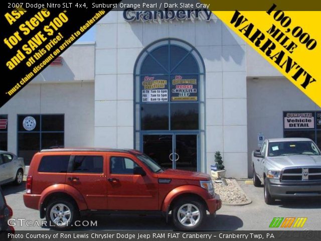 2007 Dodge Nitro SLT 4x4 in Sunburst Orange Pearl