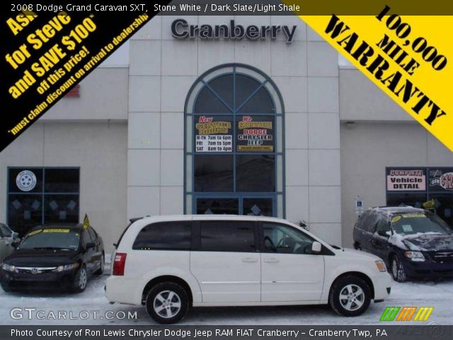 2008 Dodge Grand Caravan SXT in Stone White
