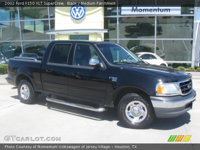 2002 Ford F150 XLT SuperCrew in Black