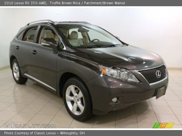 2010 Lexus RX 350 AWD in Truffle Brown Mica
