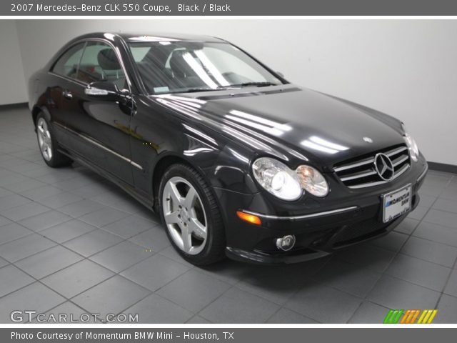 2007 Mercedes-Benz CLK 550 Coupe in Black