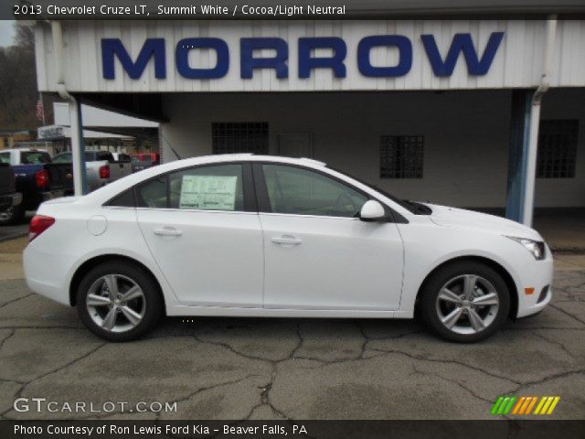 2013 Chevrolet Cruze LT in Summit White
