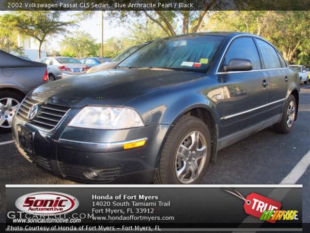 2002 Volkswagen Passat GLS Sedan in Blue Anthracite Pearl
