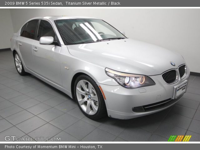 2009 BMW 5 Series 535i Sedan in Titanium Silver Metallic