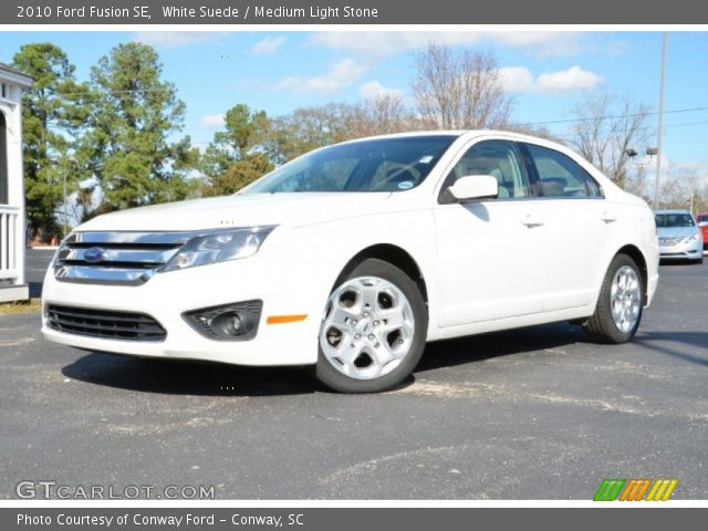 2010 Ford Fusion SE in White Suede