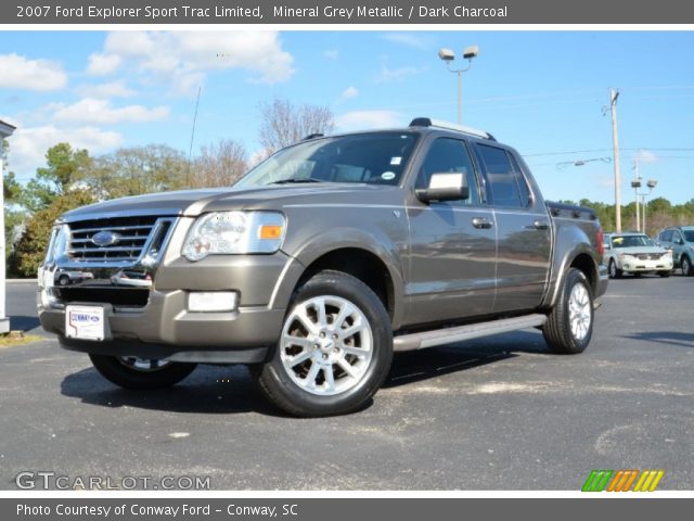 2007 Ford Explorer Sport Trac Limited in Mineral Grey Metallic