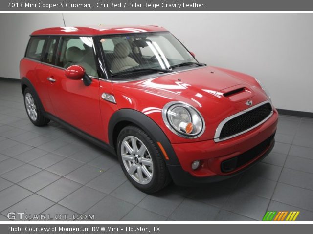 2013 Mini Cooper S Clubman in Chili Red