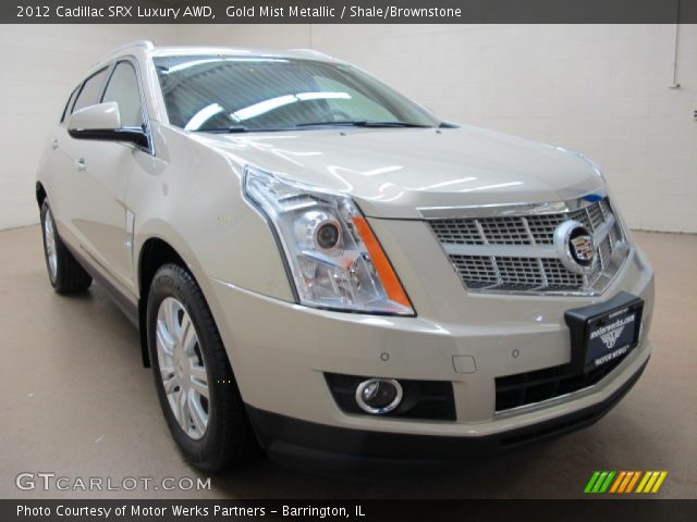 2012 Cadillac SRX Luxury AWD in Gold Mist Metallic