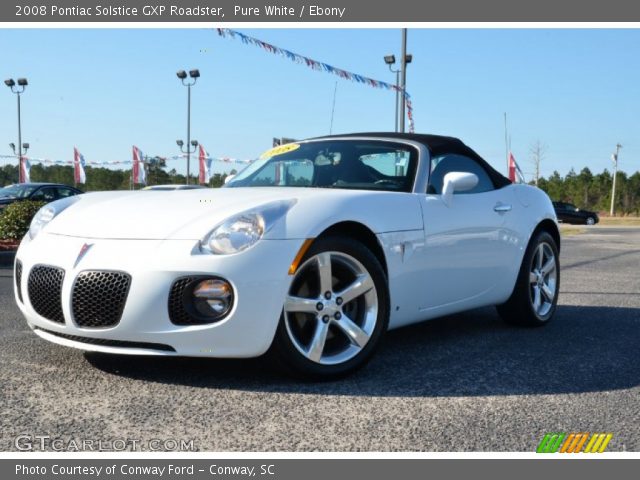 2008 Pontiac Solstice GXP Roadster in Pure White