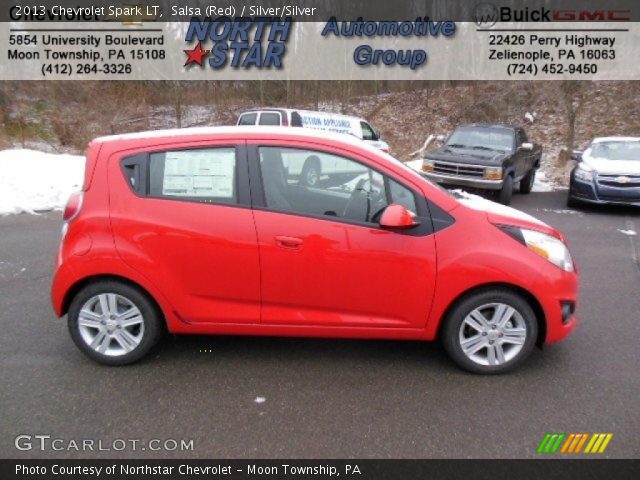 2013 Chevrolet Spark LT in Salsa (Red)