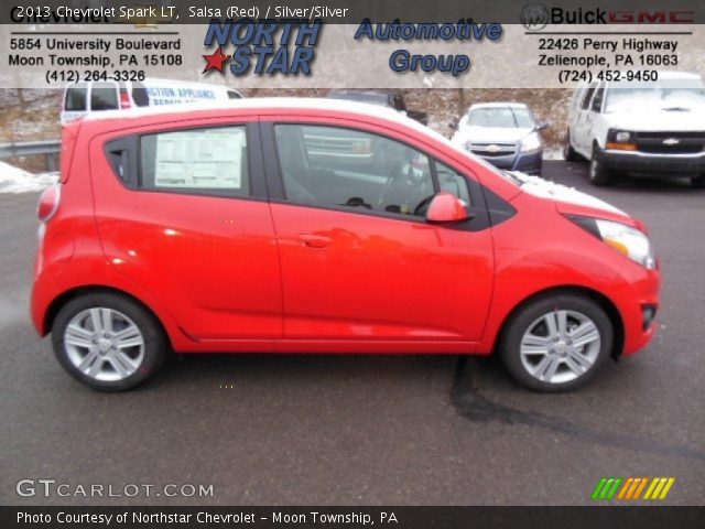 2013 Chevrolet Spark LT in Salsa (Red)