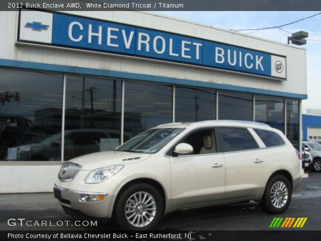 2012 Buick Enclave AWD in White Diamond Tricoat