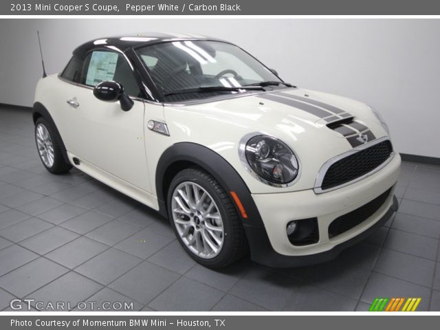 2013 Mini Cooper S Coupe in Pepper White