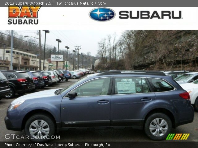 2013 Subaru Outback 2.5i in Twilight Blue Metallic