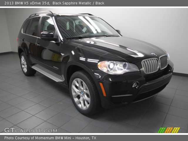 2013 BMW X5 xDrive 35d in Black Sapphire Metallic