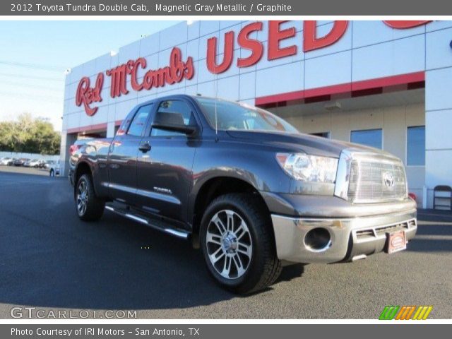 2012 Toyota Tundra Double Cab in Magnetic Gray Metallic