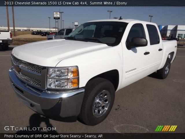 2013 Chevrolet Silverado 1500 LS Crew Cab 4x4 in Summit White