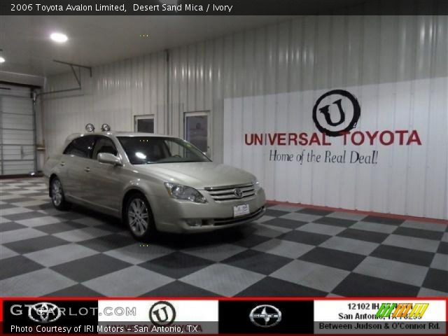2006 Toyota Avalon Limited in Desert Sand Mica