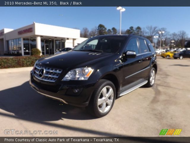 2010 Mercedes-Benz ML 350 in Black