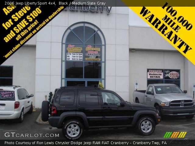 2006 Jeep Liberty Sport 4x4 in Black