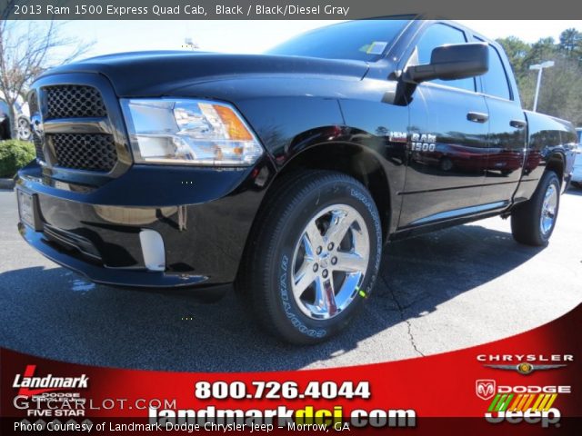 2013 Ram 1500 Express Quad Cab in Black