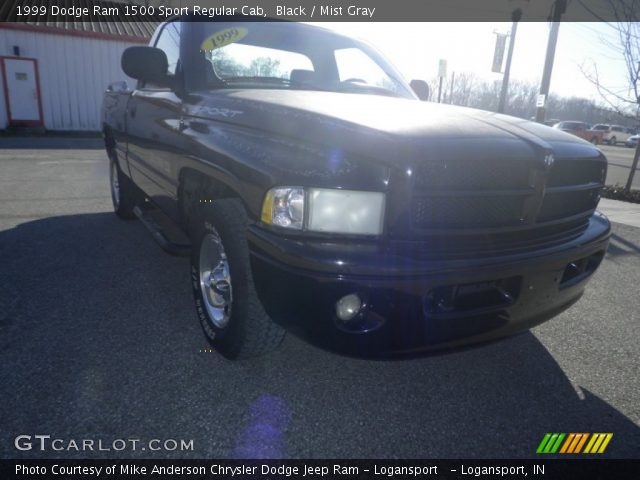 1999 Dodge Ram 1500 Sport Regular Cab in Black