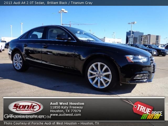 2013 Audi A4 2.0T Sedan in Brilliant Black